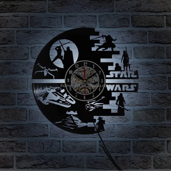 Wall Clock LED Light With Remote Conrol - Picture 2 of 6